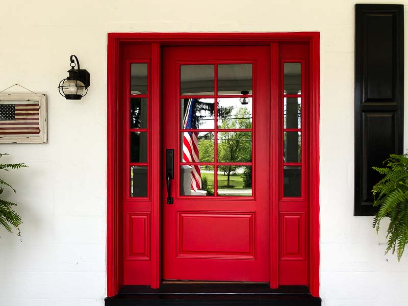 Custom Stained and Painted Doors